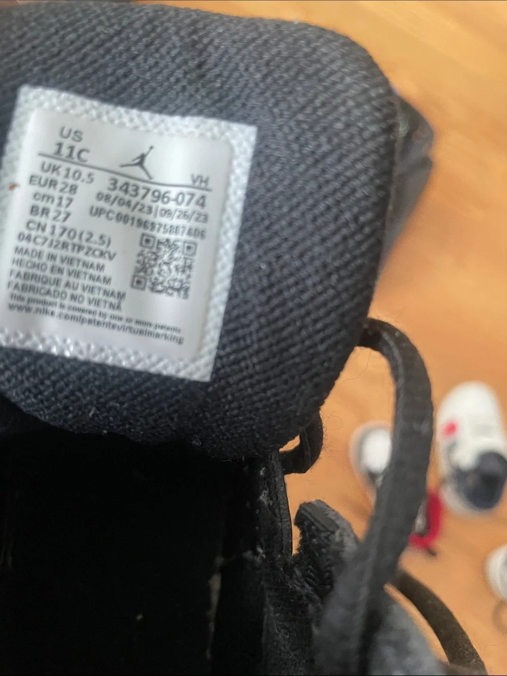 Jordan kids sneakers